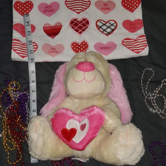 Valentine's Puppy Plush Holding Heart - Picture 2 of 4